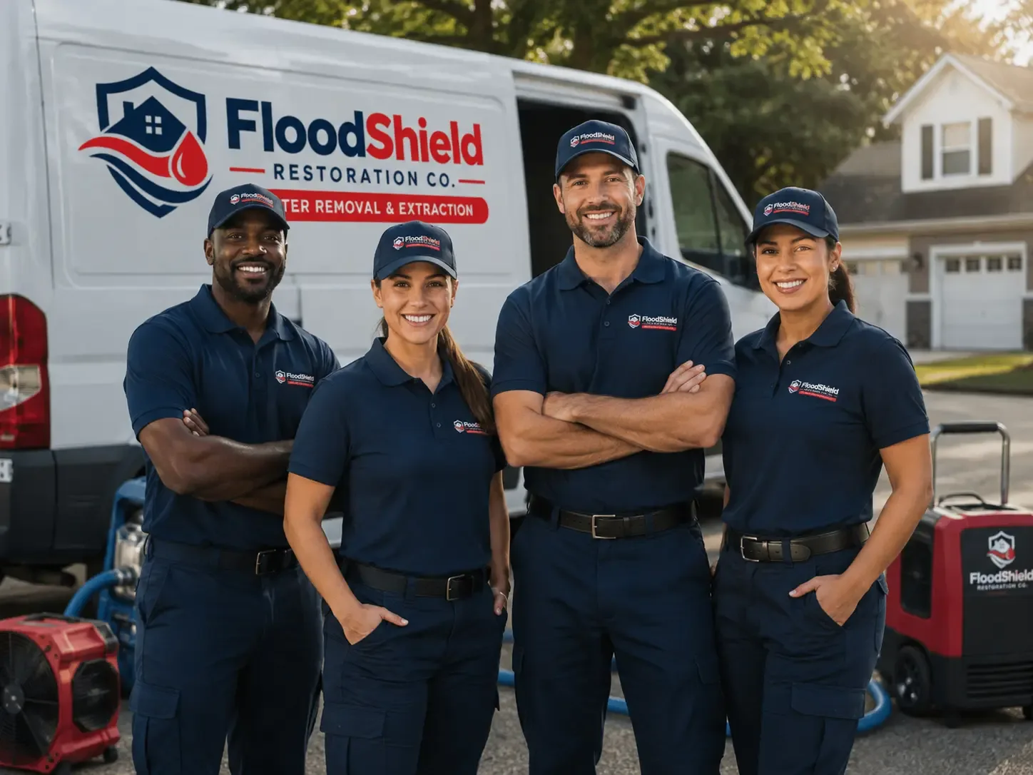 Flood Damage Restoration company in Waterford Works, NJ
