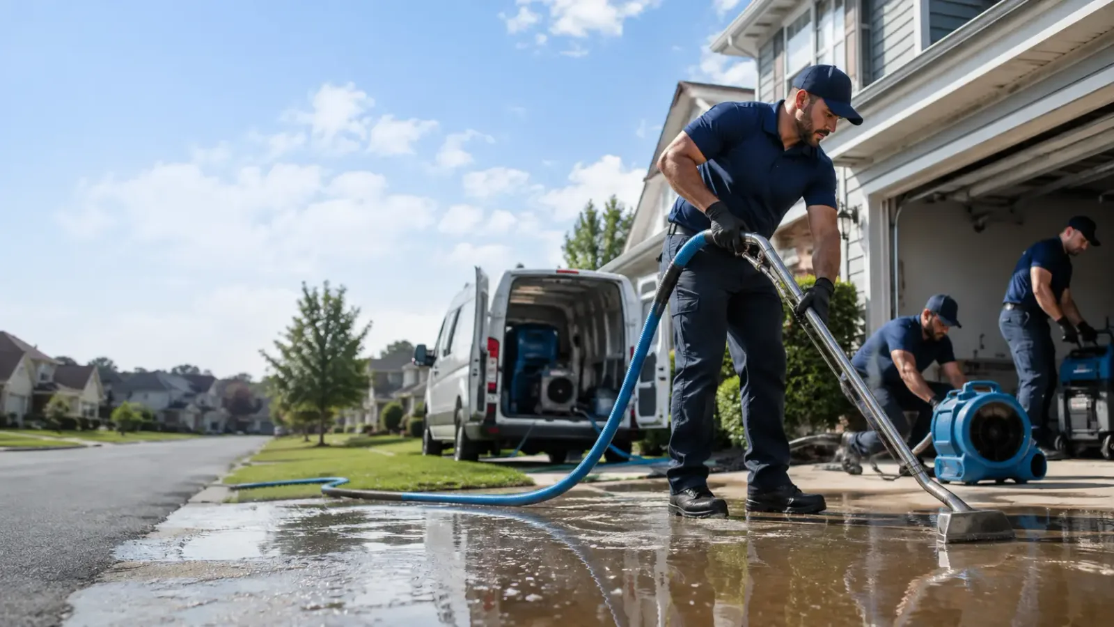 Flood Damage Restoration in Waterford Works, NJ